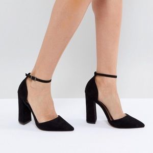 ASOS Pointed High Heels - wide fit